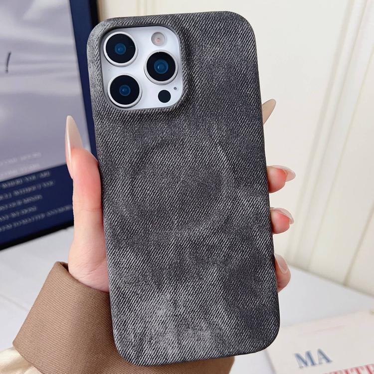 Denim MagSafe Magnetic PC + PU Phone Case, For iPhone 14, For iPhone 14 Pro, For iPhone 14 Pro Max, For iPhone 13 Pro Max, For iPhone 13 Pro, For iPhone 13