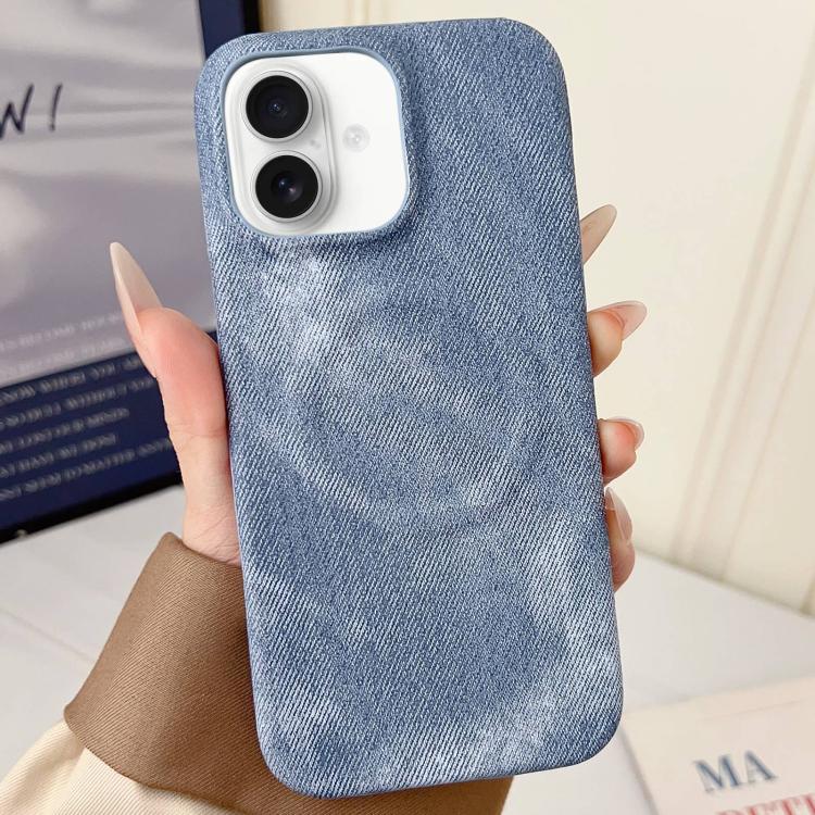 Denim MagSafe Magnetic PC + PU Phone Case, For iPhone 17 Pro Max, For iPhone 17 Pro, For iPhone 17, For iPhone 17 Air, For iPhone 16 Pro Max, For iPhone 16 Pro
