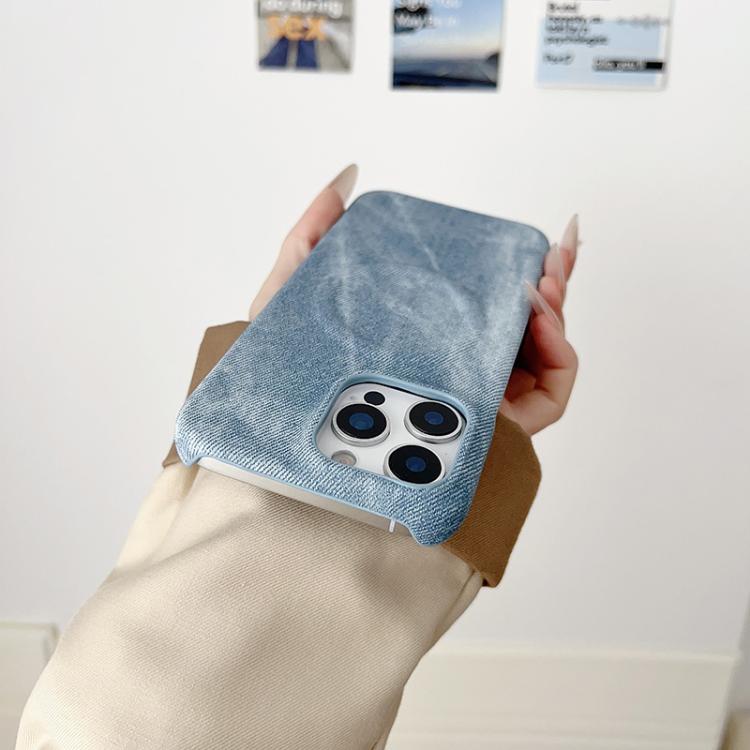 Denim MagSafe PC PU Phone Case for iPhone 16 Pro Max/Pro/Plus/16/15 Pro Max