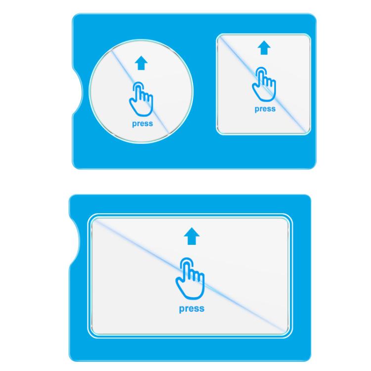 imak Tempered Glass Film with Camera Lens Film, Self-positioning Version, For DJI Osmo Action 5 Pro, For DJI Osmo Pocket 3, For DJI Osmo Action 4