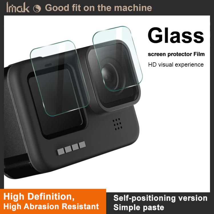 imak Tempered Glass Film with Camera Lens Film, Self-positioning Version, For DJI Osmo Action 5 Pro, For DJI Osmo Pocket 3, For DJI Osmo Action 4