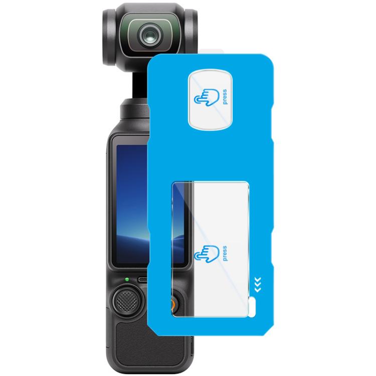 imak Tempered Glass Film with Camera Lens Film, Self-positioning Version, For DJI Osmo Action 5 Pro, For DJI Osmo Pocket 3, For DJI Osmo Action 4