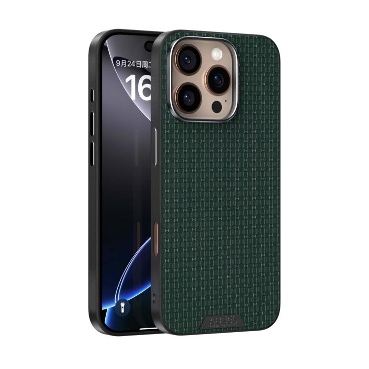 ABEEL Ruyi Pattern 6D Micro Relief MagSafe Leather Phone Case, For iPhone 17 Pro Max, For iPhone 17 Pro, For iPhone 17, For iPhone 17 Air, For iPhone 16e, For iPhone 16 Pro Max