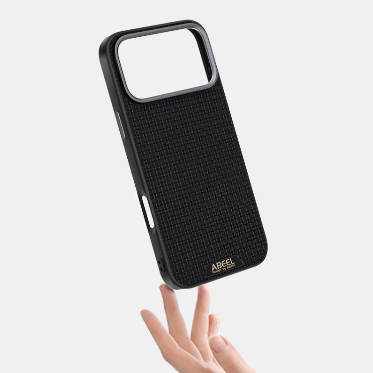 ABEEL Ruyi Pattern 6D Micro Relief MagSafe Leather Phone Case, For iPhone 17 Pro Max, For iPhone 17 Pro, For iPhone 17, For iPhone 17 Air, For iPhone 16e, For iPhone 16 Pro Max