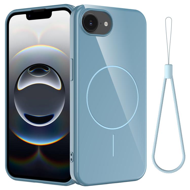Glossy TPU Shockproof MagSafe Phone Case with Lanyard, For iPhone 17 Pro Max, For iPhone 17 Pro, For iPhone 17, For iPhone 17 Air