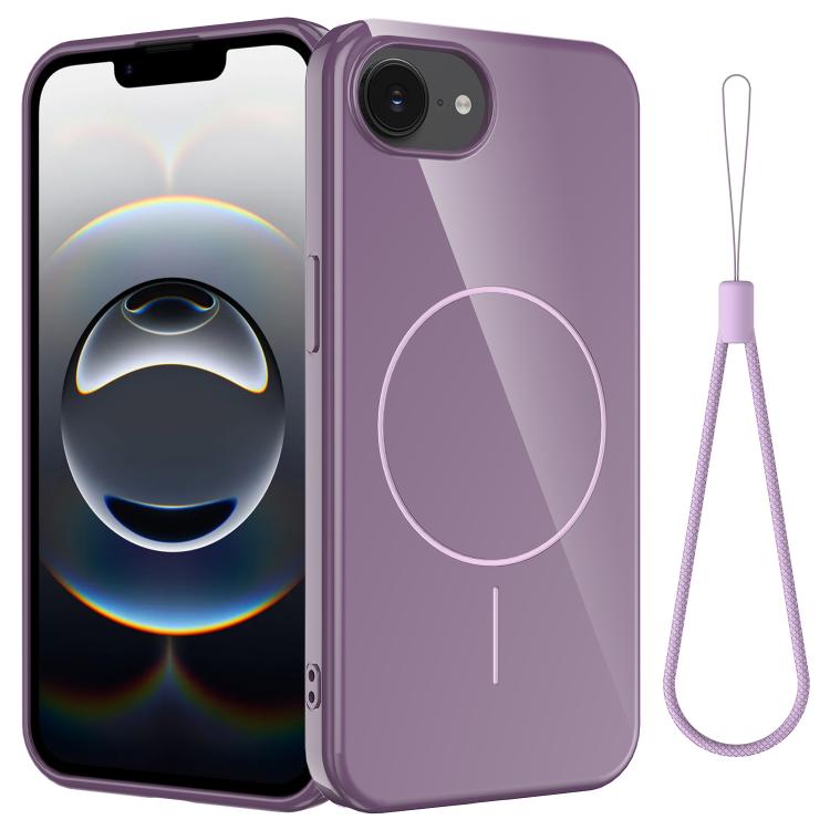 Glossy TPU Shockproof MagSafe Phone Case with Lanyard, For iPhone 17 Pro Max, For iPhone 17 Pro, For iPhone 17, For iPhone 17 Air