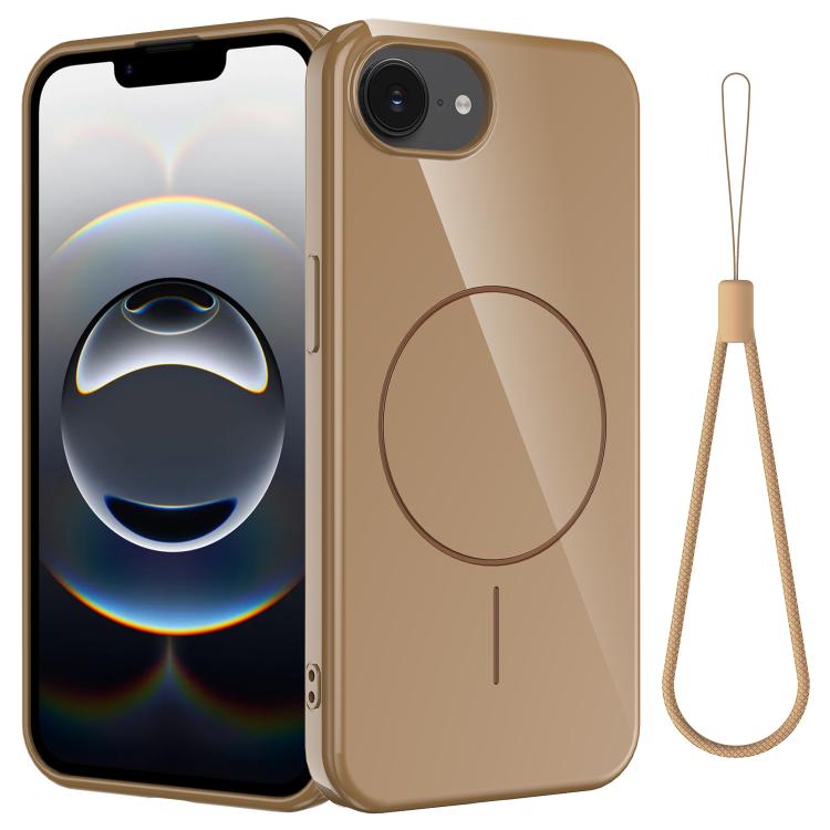 Glossy TPU Shockproof MagSafe Phone Case with Lanyard, For iPhone 17 Pro Max, For iPhone 17 Pro, For iPhone 17, For iPhone 17 Air