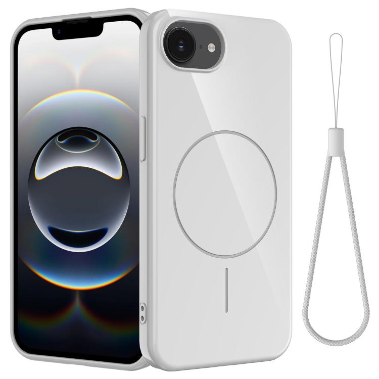 Glossy TPU Shockproof MagSafe Phone Case with Lanyard, For iPhone 17 Pro Max, For iPhone 17 Pro, For iPhone 17, For iPhone 17 Air