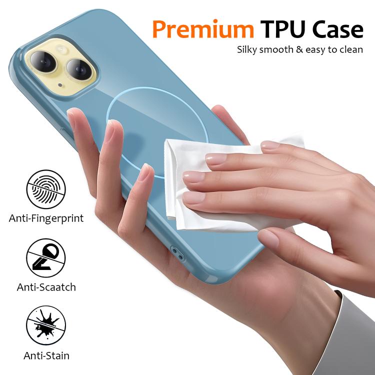 Glossy TPU Shockproof MagSafe Phone Case with Lanyard, For iPhone 16, For iPhone 15 Pro Max, For iPhone 15 Pro, For iPhone 15 Plus