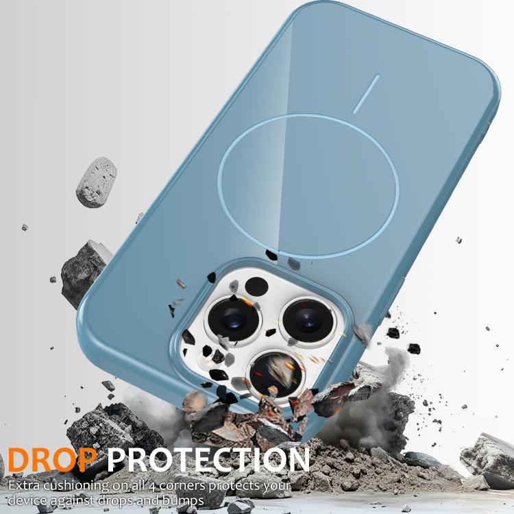 Glossy TPU Shockproof MagSafe Phone Case with Lanyard, For iPhone 15, For iPhone 14 Plus, For iPhone 14, For iPhone 14 Pro