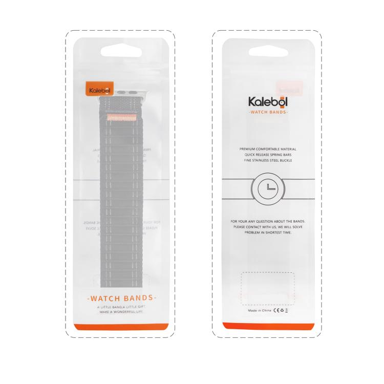 Kalebol Ocean Wave Nylon Strap, For Apple Watch 46mm / 49mm / 45mm / 44mm, For Apple Watch 42mm / 41mm / 40mm / 38mm