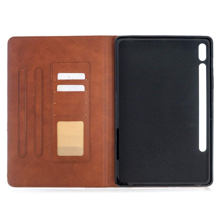 Rhombus Texture Horizontal Flip Magnetic Leather Case with Holder & Card Slots, For Samsung Galaxy Tab S8 / Galaxy Tab S7 T870, For Amazon Kindle Fire HD8 (2020)