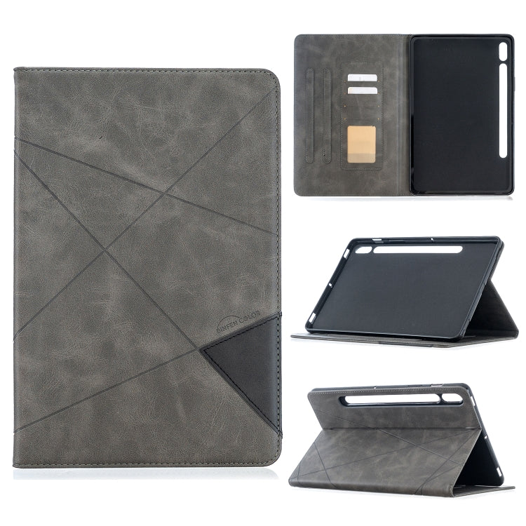 Rhombus Texture Horizontal Flip Magnetic Leather Case with Holder & Card Slots, For Samsung Galaxy Tab S8 / Galaxy Tab S7 T870, For Amazon Kindle Fire HD8 (2020)