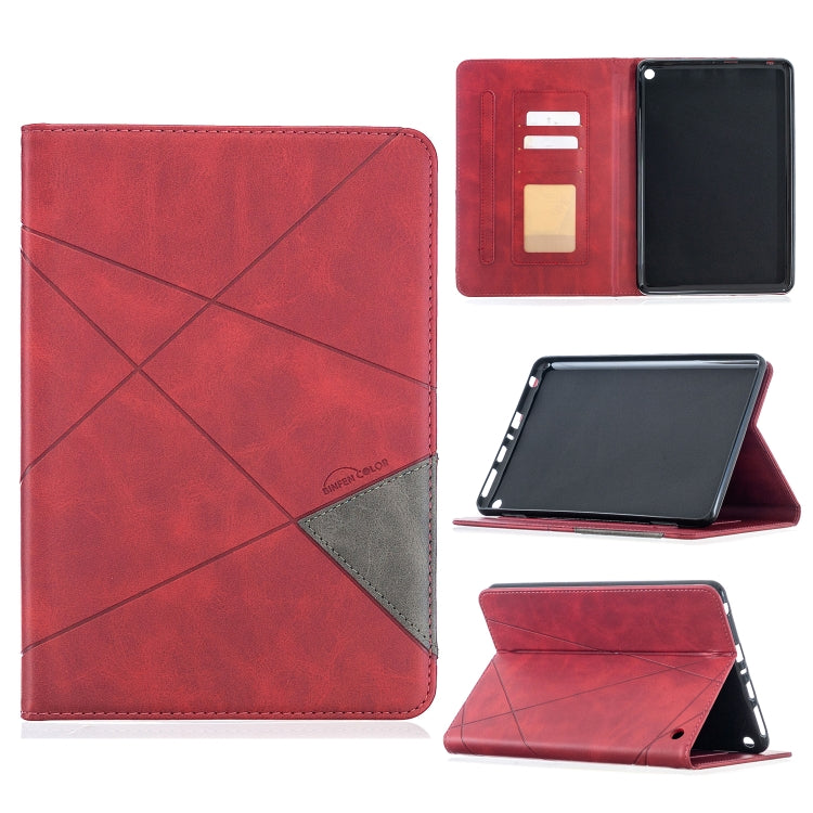 Rhombus Texture Horizontal Flip Magnetic Leather Case with Holder & Card Slots, For Samsung Galaxy Tab S8 / Galaxy Tab S7 T870, For Amazon Kindle Fire HD8 (2020)