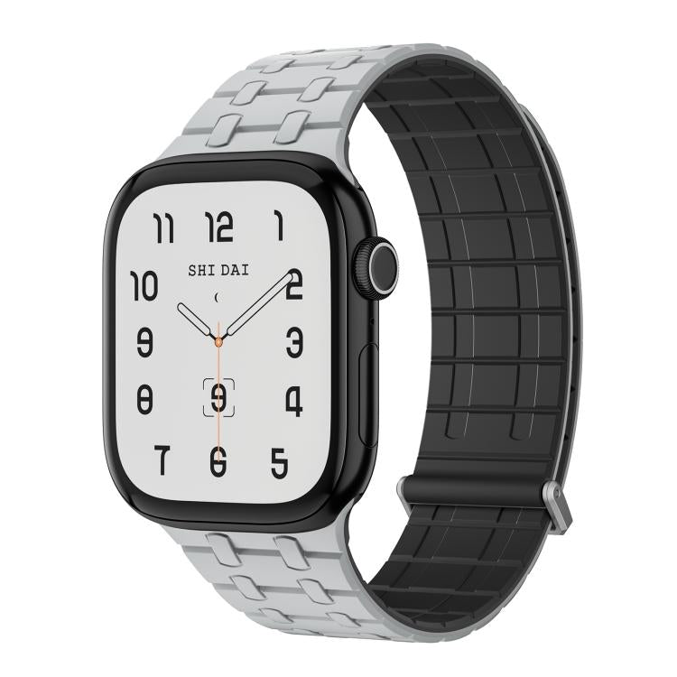 Kalebol Magnetic Silicone Watch Strap, For Apple Watch 46mm / 49mm / 45mm / 44mm, For Apple Watch 42mm / 41mm / 40mm / 38mm