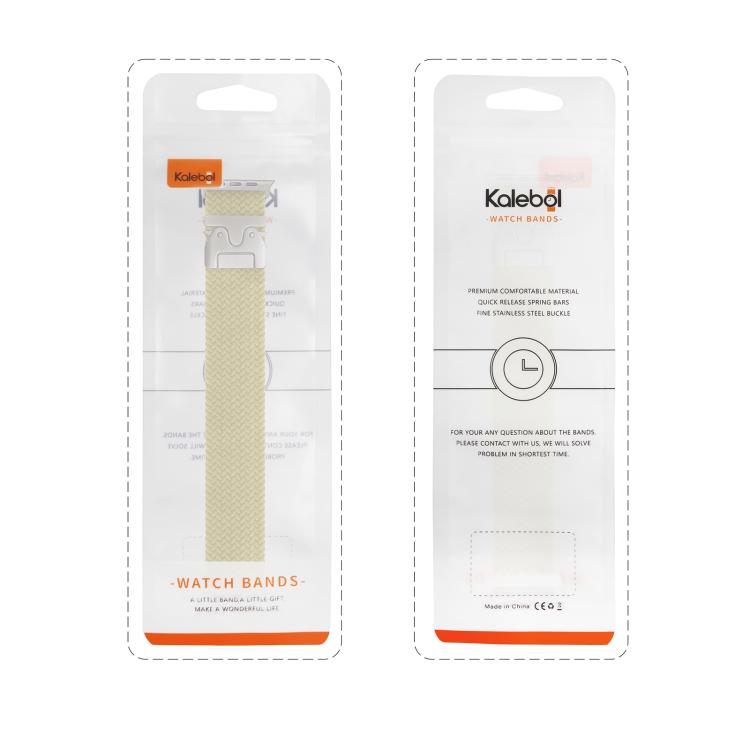 Kalebol Wide Umbrella Braided Strap, For Apple Watch 46mm / 49mm / 45mm / 44mm, For Apple Watch 42mm / 41mm / 40mm / 38mm