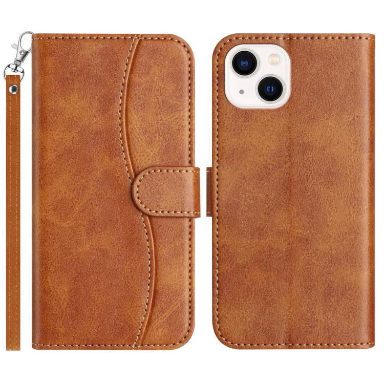 Dual-Folded S-shape Leather Phone Case, For iPhone 16, For iPhone 15 Pro Max, For iPhone 15 Pro, For iPhone 15 Plus