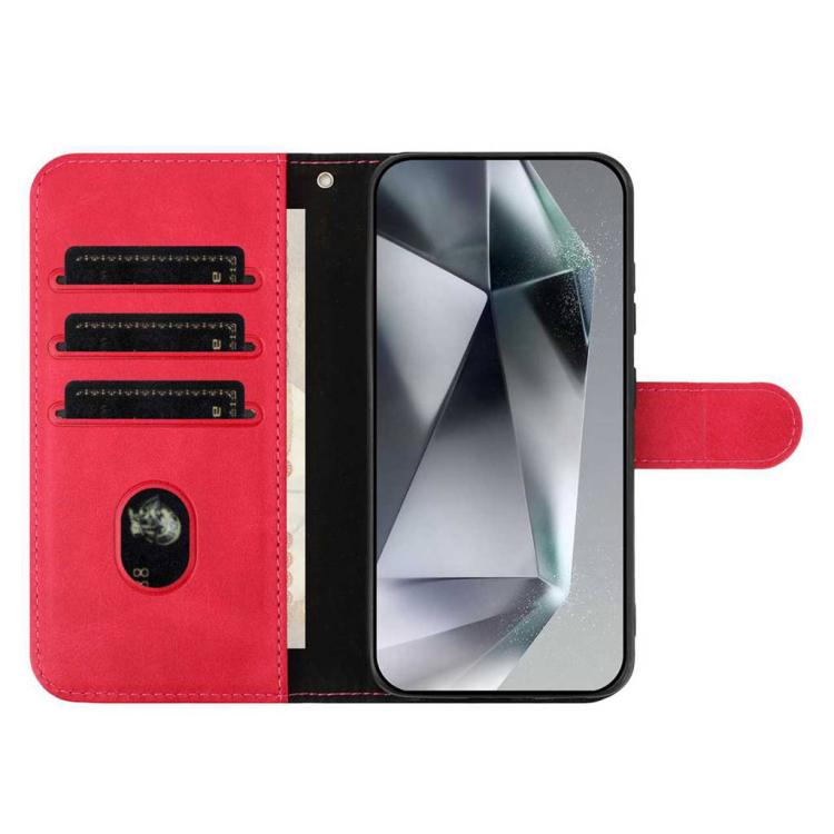 Dual-Folded S-shape Leather Phone Case, For iPhone 17 Pro Max, For iPhone 17 Pro, For iPhone 17, For iPhone 17 Air