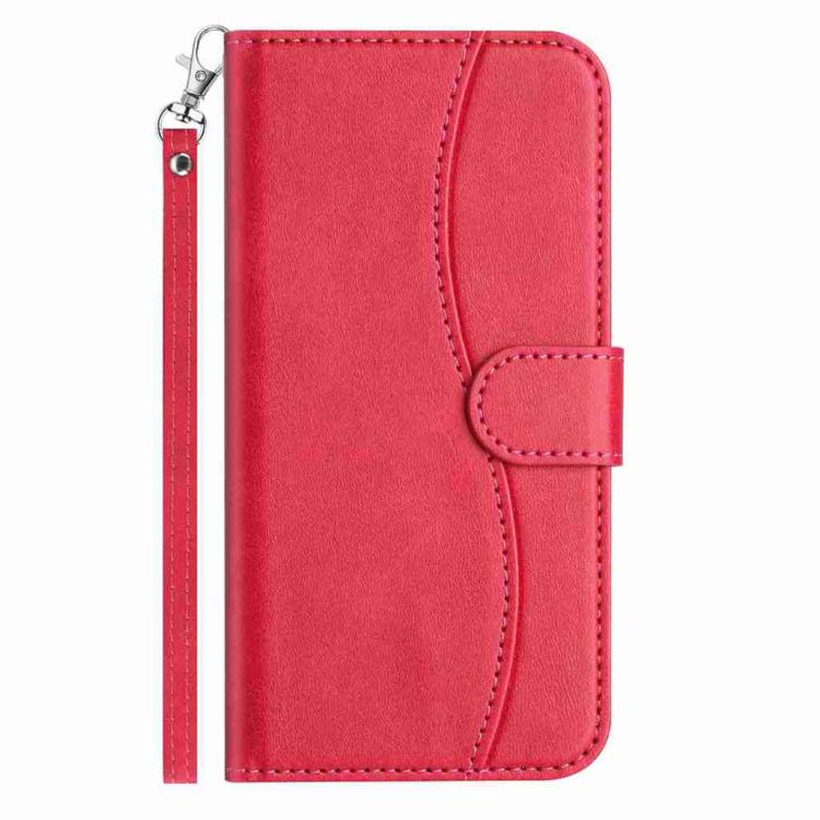 Dual-Folded S-shape Leather Phone Case, For iPhone 17 Pro Max, For iPhone 17 Pro, For iPhone 17, For iPhone 17 Air