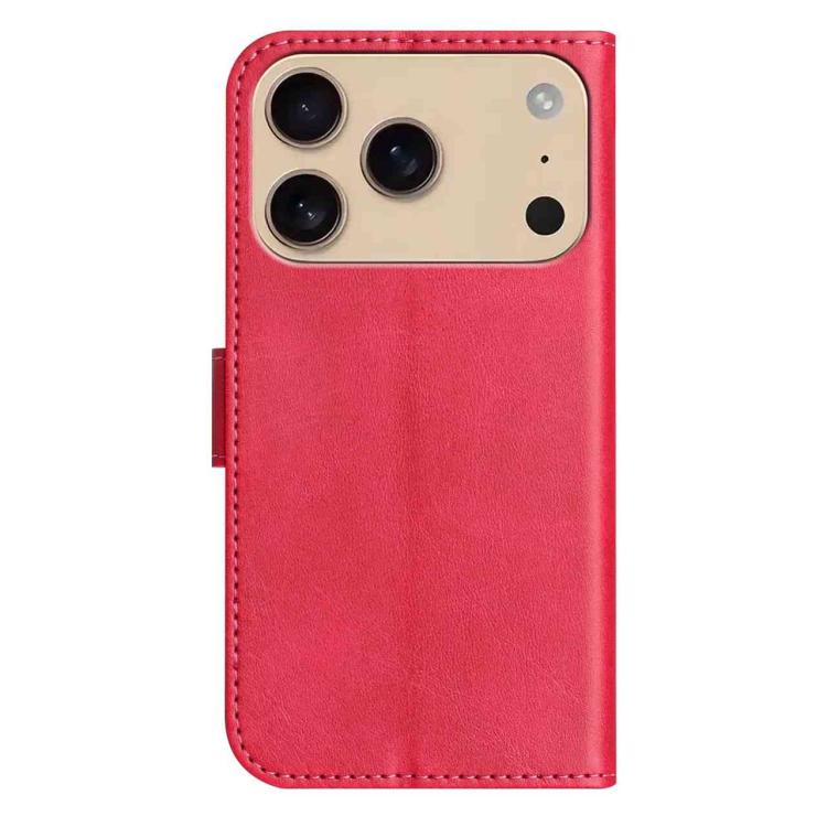 Dual-Folded S-shape Leather Phone Case, For iPhone 17 Pro Max, For iPhone 17 Pro, For iPhone 17, For iPhone 17 Air