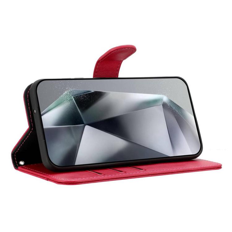 Dual-Folded S-shape Leather Phone Case, For iPhone 17 Pro Max, For iPhone 17 Pro, For iPhone 17, For iPhone 17 Air