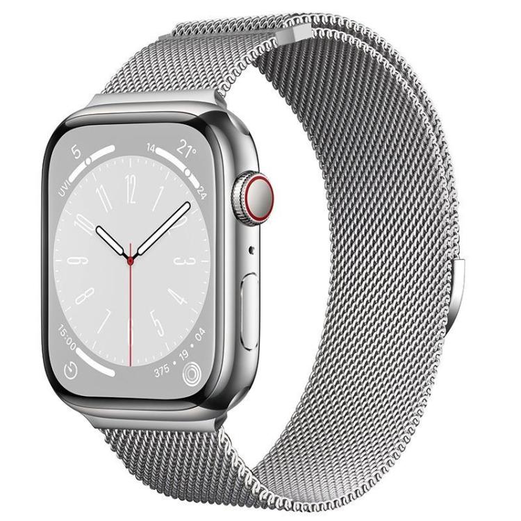 Kalebol Semi-circular Milanese Stainless Steel Strap, For Apple Watch 46mm / 49mm / 45mm / 44mm, For Apple Watch 42mm / 41mm / 40mm / 38mm