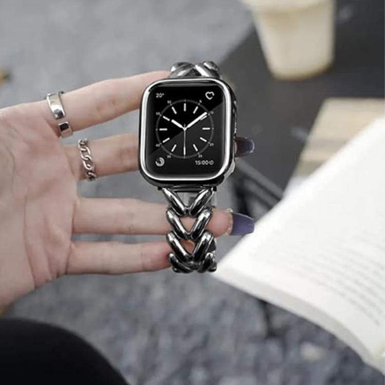 Kalebol V-shaped Zinc Alloy Strap, For Apple Watch 46mm / 49mm / 45mm / 44mm, For Apple Watch 42mm / 41mm / 40mm / 38mm