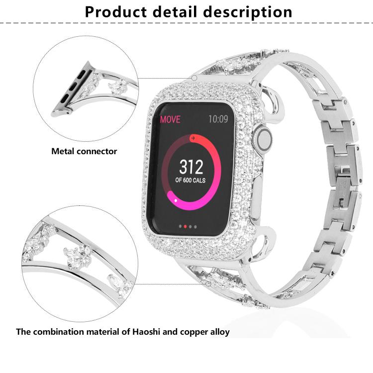 Kalebol Zirconia Watch Strap, For Apple Watch 46mm / 49mm / 45mm / 44mm, For Apple Watch 42mm / 41mm / 40mm / 38mm
