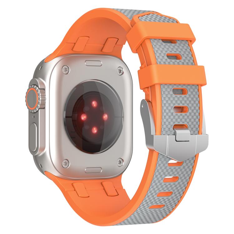 Kalebol Farmhouse Oak Silicone Strap, For Apple Watch 46mm / 49mm / 45mm / 44mm, For Apple Watch 42mm / 41mm / 40mm / 38mm
