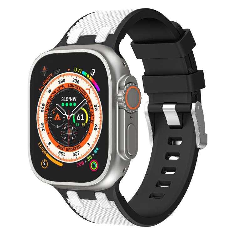 Kalebol Farmhouse Oak Silicone Strap, For Apple Watch 46mm / 49mm / 45mm / 44mm, For Apple Watch 42mm / 41mm / 40mm / 38mm