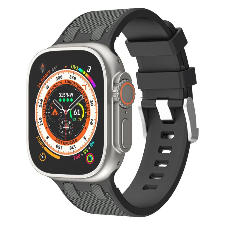 Kalebol Farmhouse Oak Silicone Strap, For Apple Watch 46mm / 49mm / 45mm / 44mm, For Apple Watch 42mm / 41mm / 40mm / 38mm
