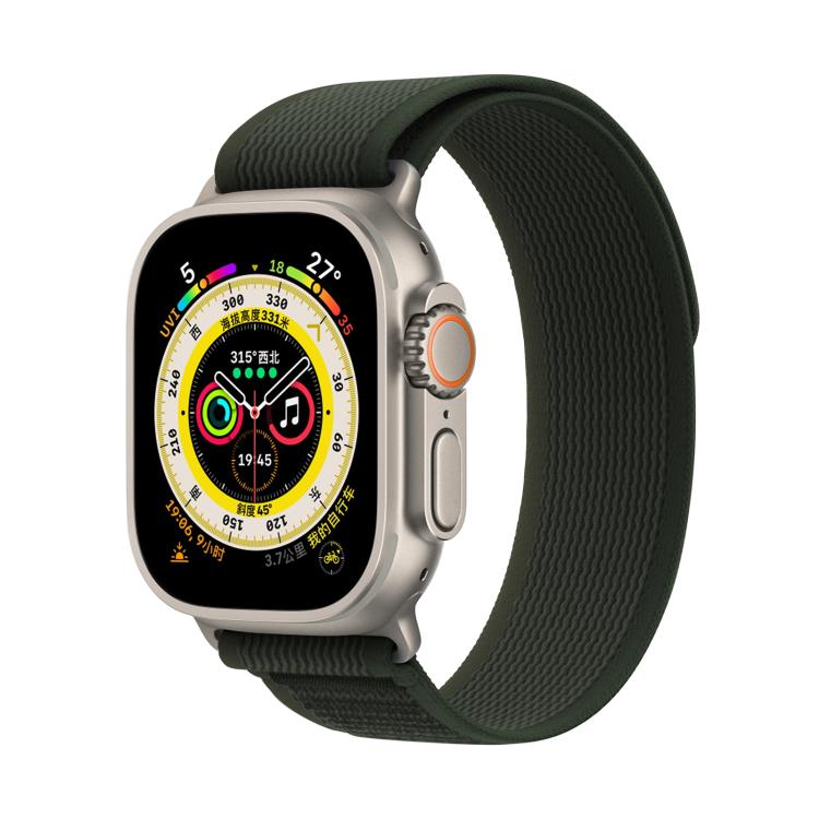 Kalebol Wild Track Loop Nylon Watch Band, For Apple Watch 46mm / 49mm / 45mm / 44mm