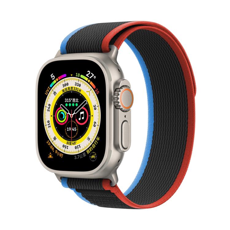 Kalebol Wild Track Loop Nylon Watch Band, For Apple Watch 46mm / 49mm / 45mm / 44mm