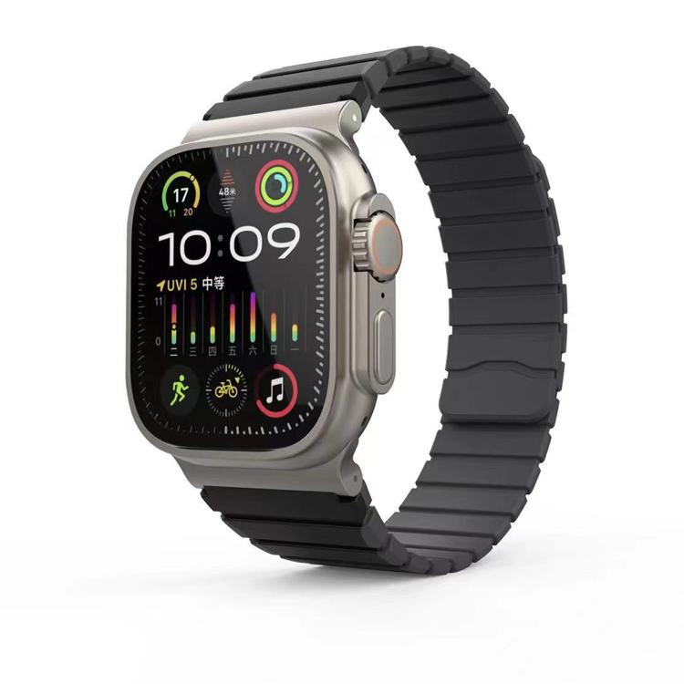 Kalebol Magnetic Silicone Strap, For Apple Watch 46mm / 49mm / 45mm / 44mm, For Apple Watch 42mm / 41mm / 40mm / 38mm