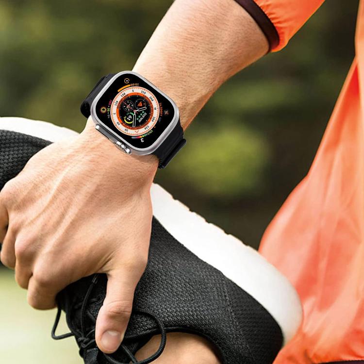 Kalebol Magnetic Silicone Strap, For Apple Watch 46mm / 49mm / 45mm / 44mm, For Apple Watch 42mm / 41mm / 40mm / 38mm