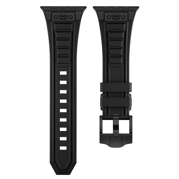 Kalebol High Stretch Silicone Armor Watch Band, For Apple Watch 46mm / 49mm / 45mm / 44mm