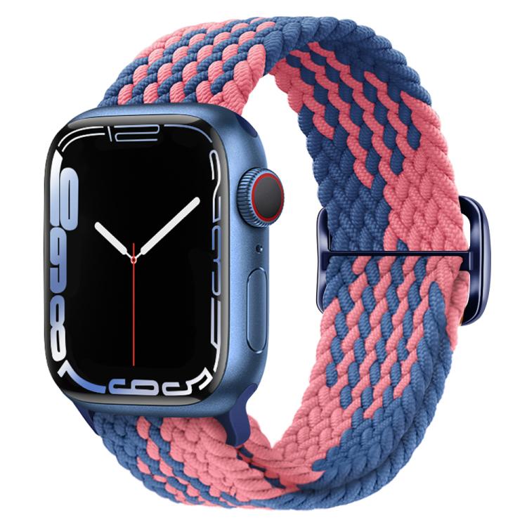 Kalebol Eight Buckle Nylon Braided Watch Band, For Apple Watch 42mm / 41mm / 40mm / 38mm