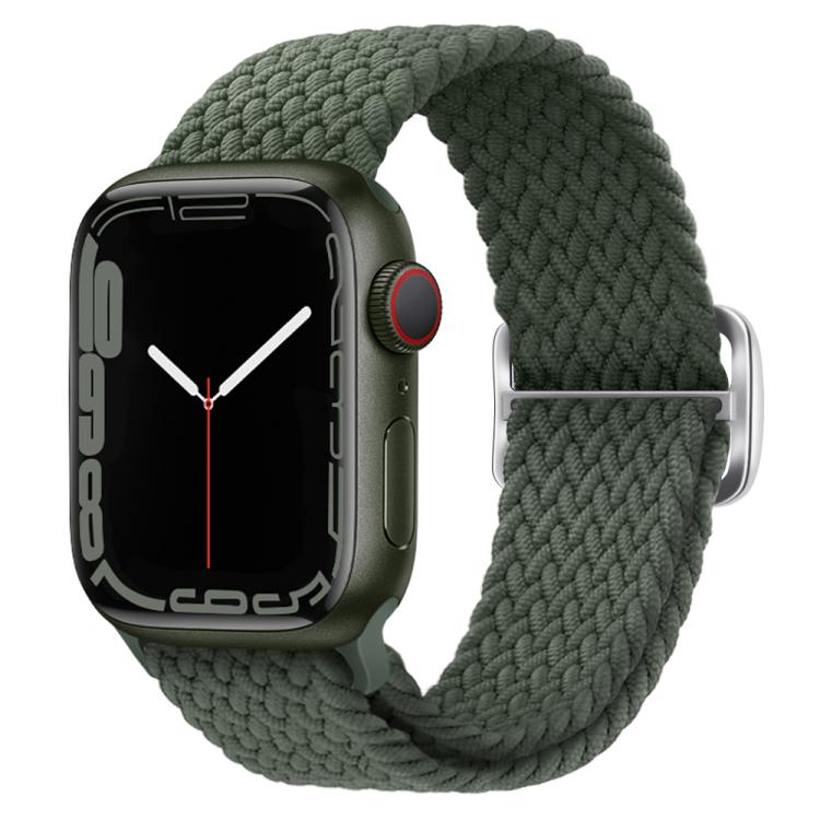 Kalebol Eight Buckle Nylon Braided Watch Band, For Apple Watch 42mm / 41mm / 40mm / 38mm