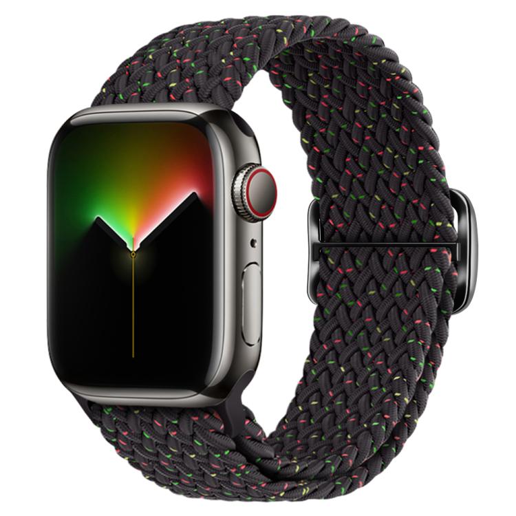 Kalebol Eight Buckle Nylon Braided Watch Band, For Apple Watch 42mm / 41mm / 40mm / 38mm