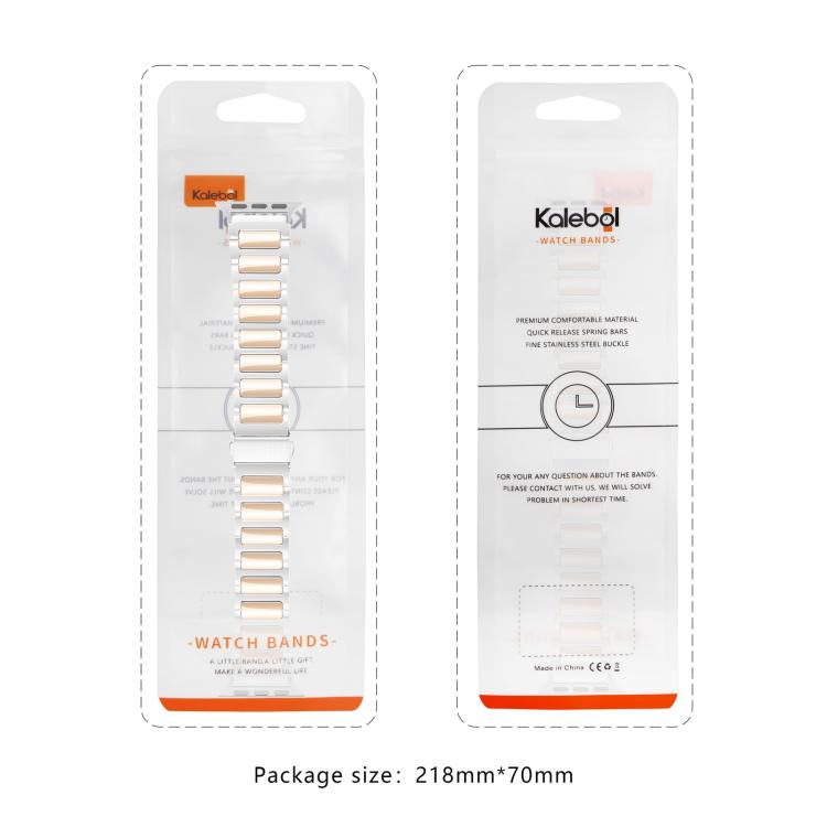 Kalebol Tooling Metal Zinc Alloy Watch Band, For Apple Watch 46mm / 49mm / 45mm / 44mm, For Apple Watch 42mm / 41mm / 40mm / 38mm