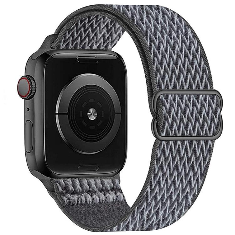 Kalebol Eight Buckle Wavy Braided Nylon Watch Band, For Apple Watch 46mm / 49mm / 45mm / 44mm