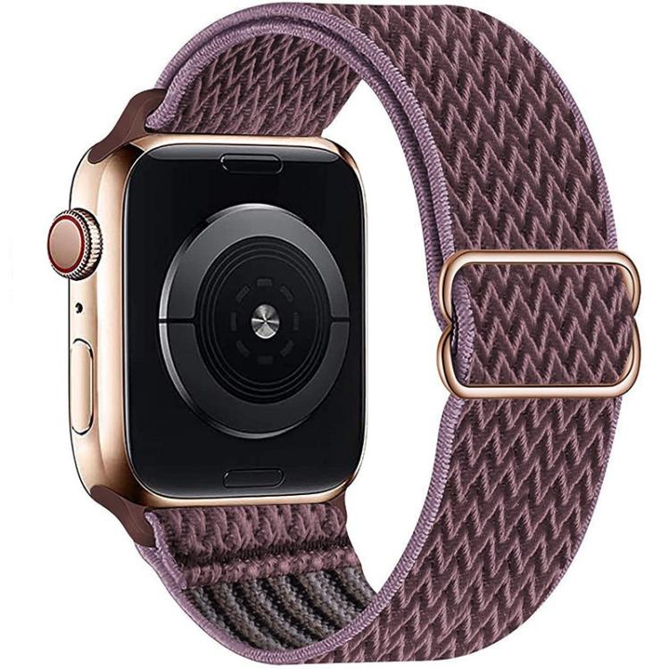 Kalebol Eight Buckle Wavy Braided Nylon Watch Band, For Apple Watch 46mm / 49mm / 45mm / 44mm
