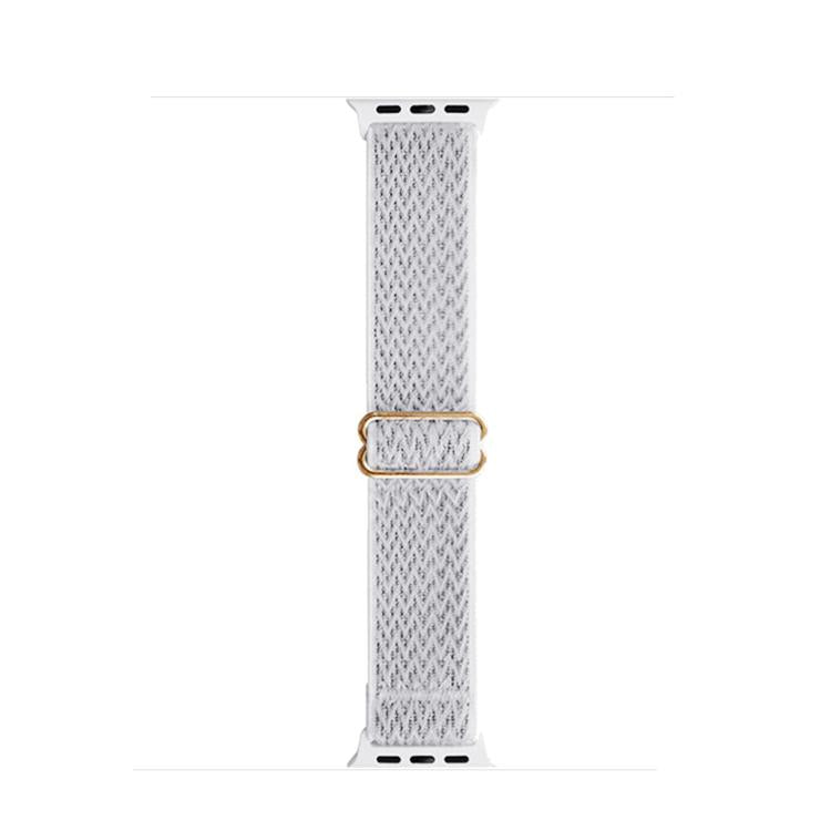 Kalebol Eight Buckle Wavy Braided Nylon Watch Band, For Apple Watch 42mm / 41mm / 40mm / 38mm