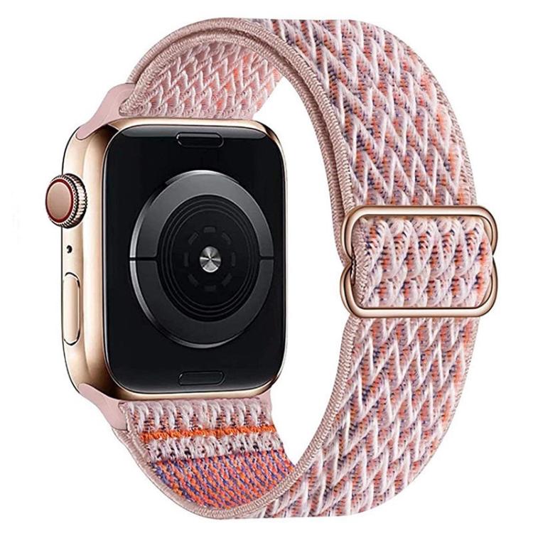 Kalebol Eight Buckle Wavy Braided Nylon Watch Band, For Apple Watch 42mm / 41mm / 40mm / 38mm