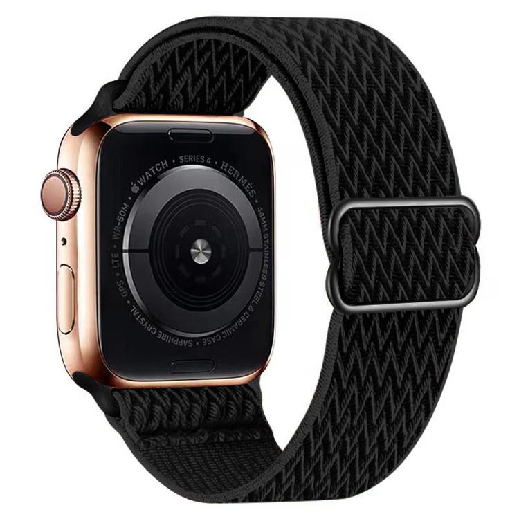 Kalebol Eight Buckle Wavy Braided Nylon Watch Band, For Apple Watch 42mm / 41mm / 40mm / 38mm