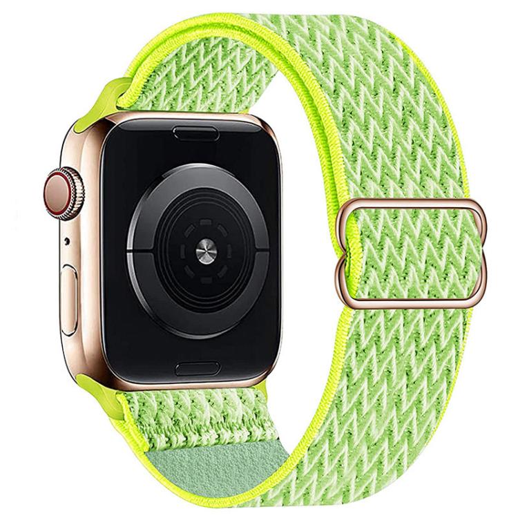 Kalebol Eight Buckle Wavy Braided Nylon Watch Band, For Apple Watch 42mm / 41mm / 40mm / 38mm