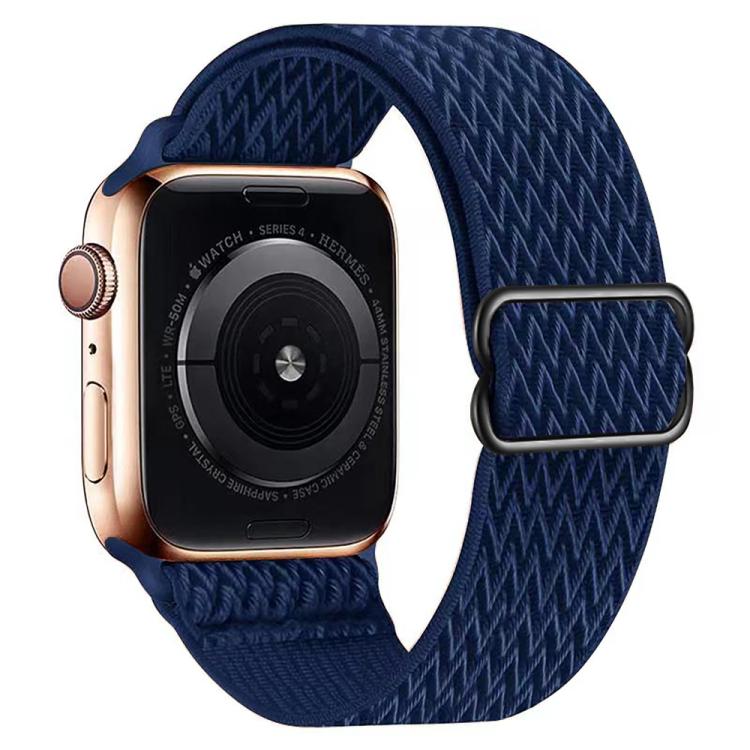 Kalebol Eight Buckle Wavy Braided Nylon Watch Band, For Apple Watch 42mm / 41mm / 40mm / 38mm
