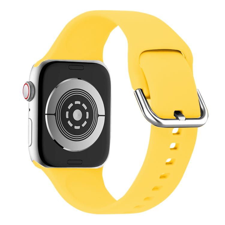 Kalebol Metal Pin Buckle Silicone Watch Band, For Apple Watch 42mm / 41mm / 40mm / 38mm