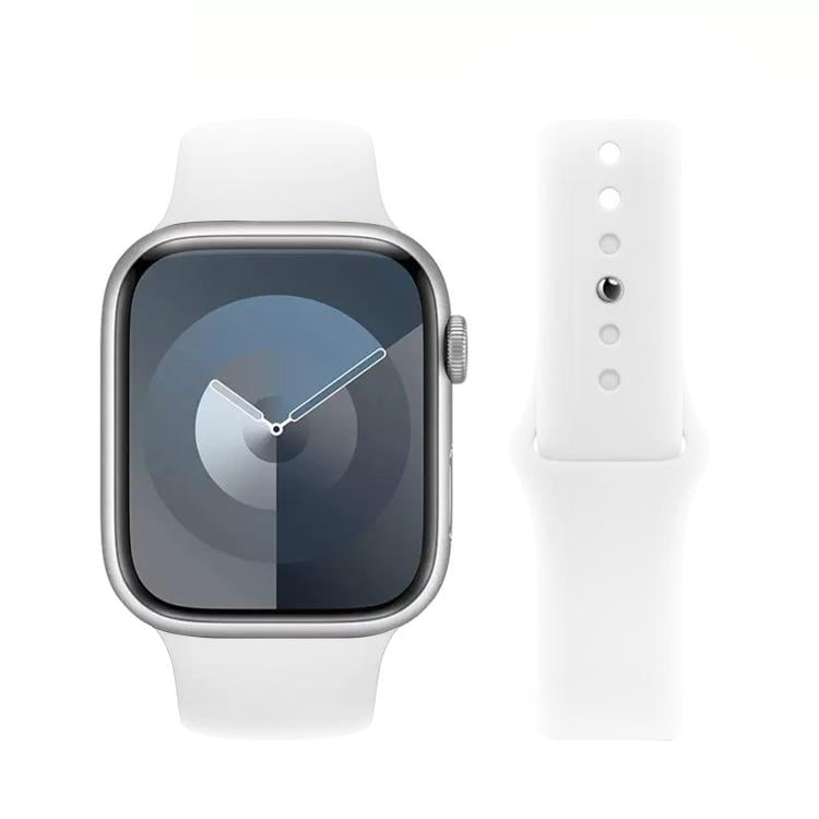 Kalebol Reverse Buckle Silicone Watch Band, For Apple Watch 46mm / 49mm / 45mm / 44mm