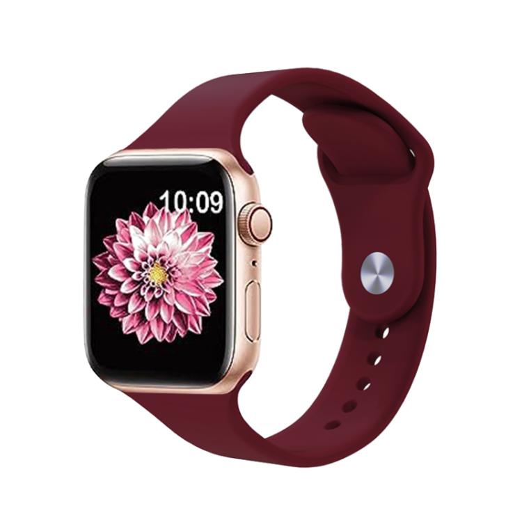 Kalebol Reverse Buckle Silicone Watch Band, For Apple Watch 42mm / 41mm / 40mm / 38mm